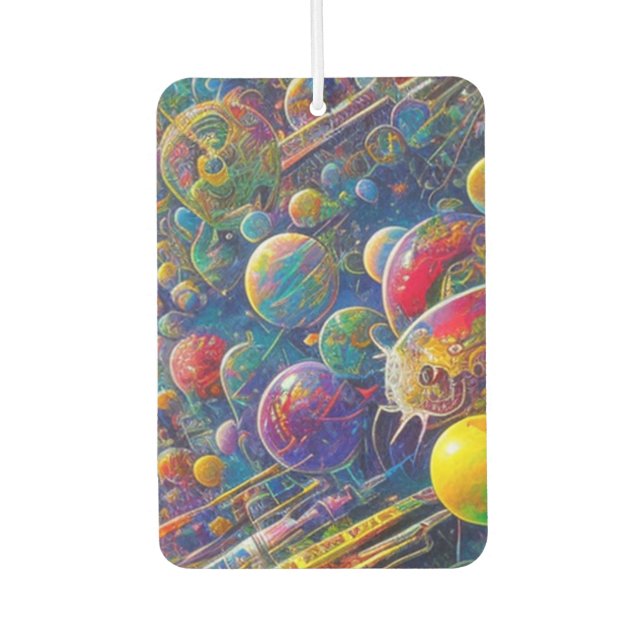 Espacial Race coche ambientador (Anverso)