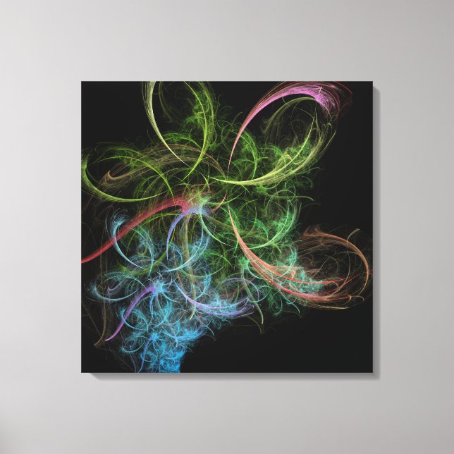 Espacio de Flores de Arte Abstracto (Anverso)
