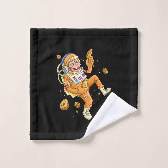 Espacio de monos astronautas (Toallita)