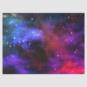 Espacio de papel de tejidos cosmos estrellas Siste