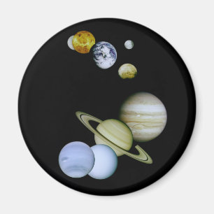 Espacio del imán de la Sistema Solar - regalo de