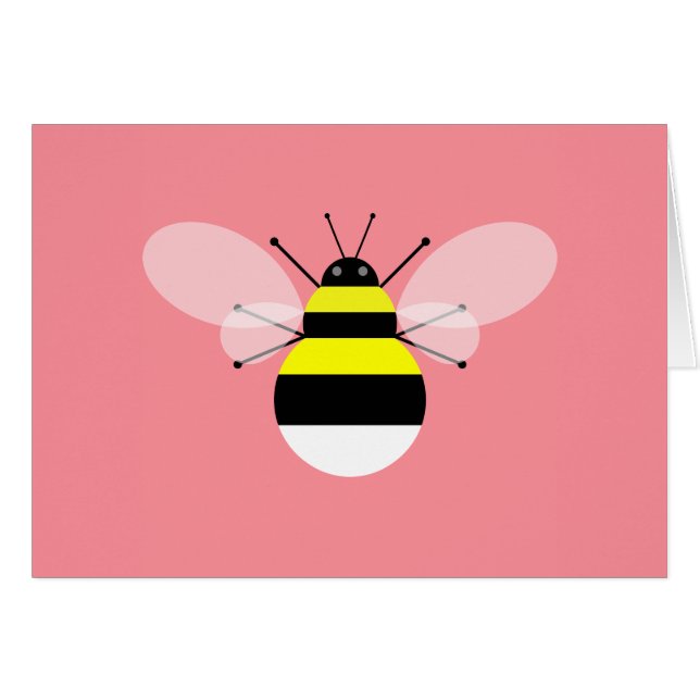 Espacio en blanco de la abeja (Anverso (Horizontal))