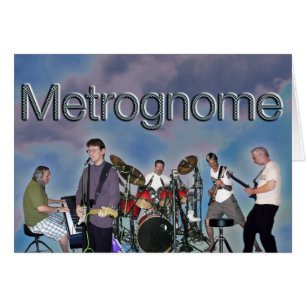 Espacio en blanco de la tarjeta de Metrognome