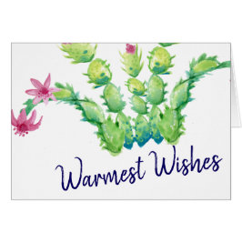 Espacio en blanco del cactus de navidad de la