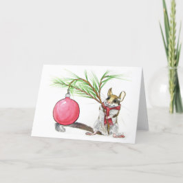 Espacio en blanco del ratón del navidad