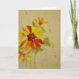 Espacio en blanco floral del ~ de la tarjeta de