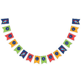 Espacio exterior 3 2 1 Bandera de explosión