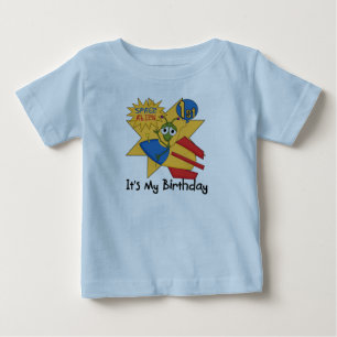 Espacio Extranjero 1er camisetas de cumpleaños y r