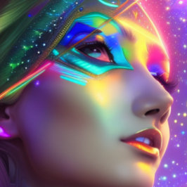 Espacio Futurista Hermoso color Camiseta