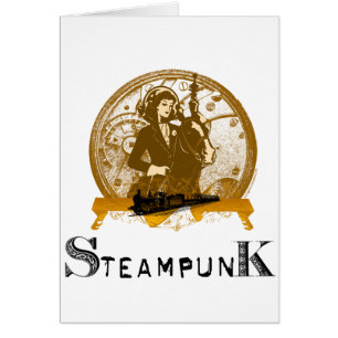 Espacio galón del steampunk del Victorian