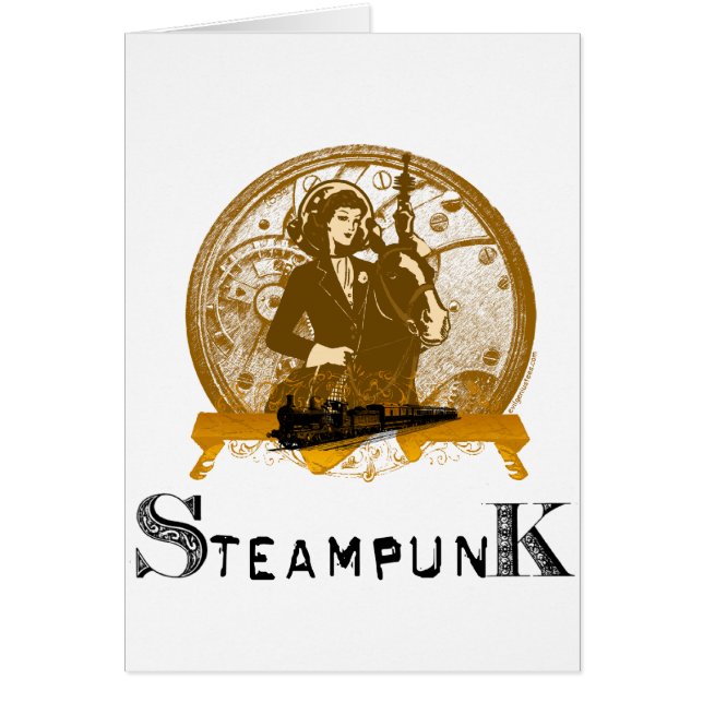 Espacio galón del steampunk del Victorian (Frente)