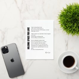 Espacio para el poema del amor