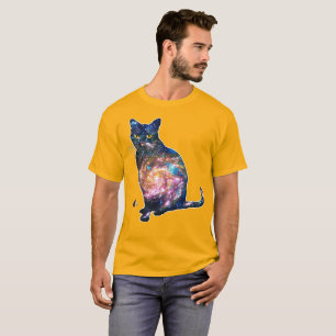 Espacio Radiante Camiseta de Gato