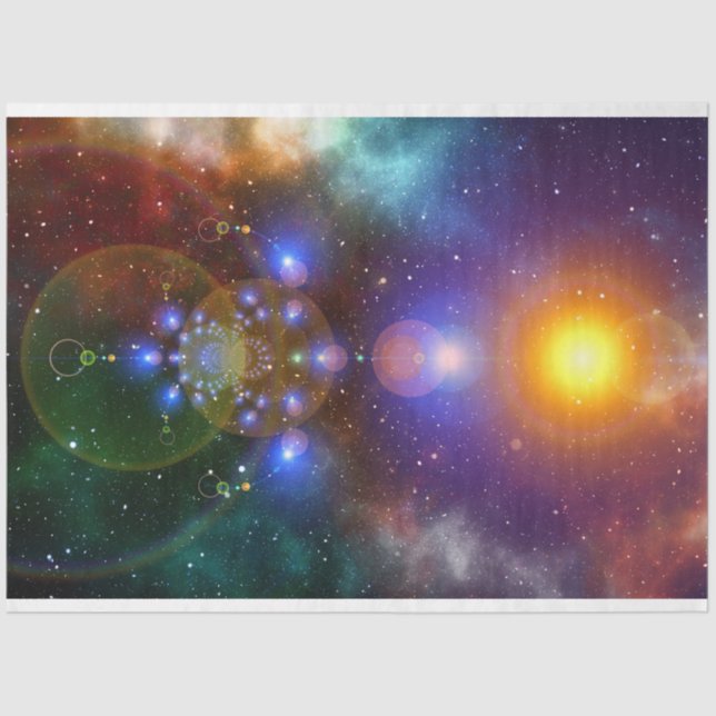 Espacio Universo 13 Papel de tono de desconexión a (Anverso)