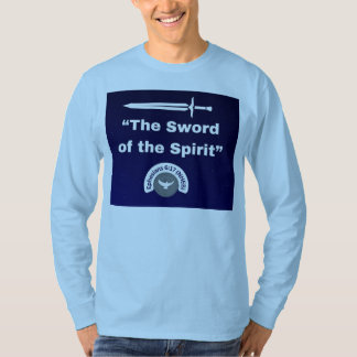 Espada del Espíritu - Camiseta de manga larga azul