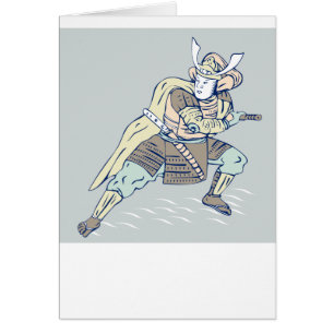 Espada del katana del guerrero del samurai