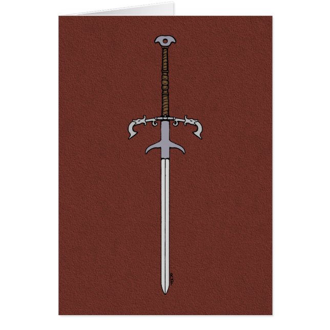 Espada procesal/cojinete del siglo XVI (Frente)