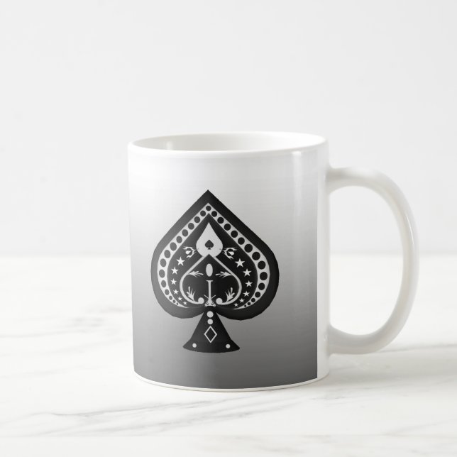 Espadas negras: El póker carda el juego: Taza de (Derecha)