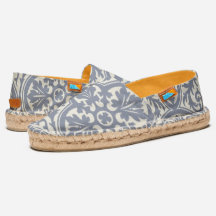 Espadrilles florales azules