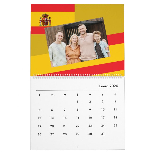 España 2024 Fotos Calendario Personalizado Online (Jan 2026)