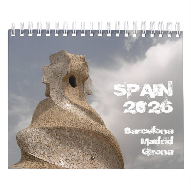 España Barcelona Madrid Girona calendario 2026 (Tapa)