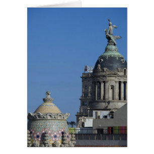 España, Cataluña, Barcelona. Tejado de Barcelona 2