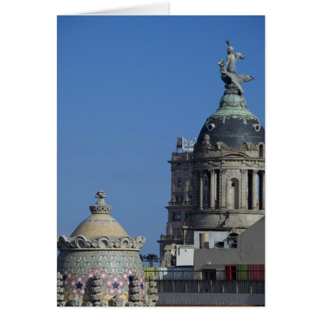 España, Cataluña, Barcelona. Tejado de Barcelona 2 (Frente)