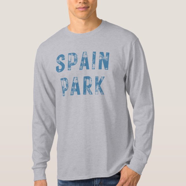 España Park Jaguars estampado diseño tres camiseta (Anverso)