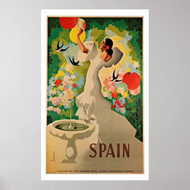 España: Posters de Viajes Vintage (Frente)