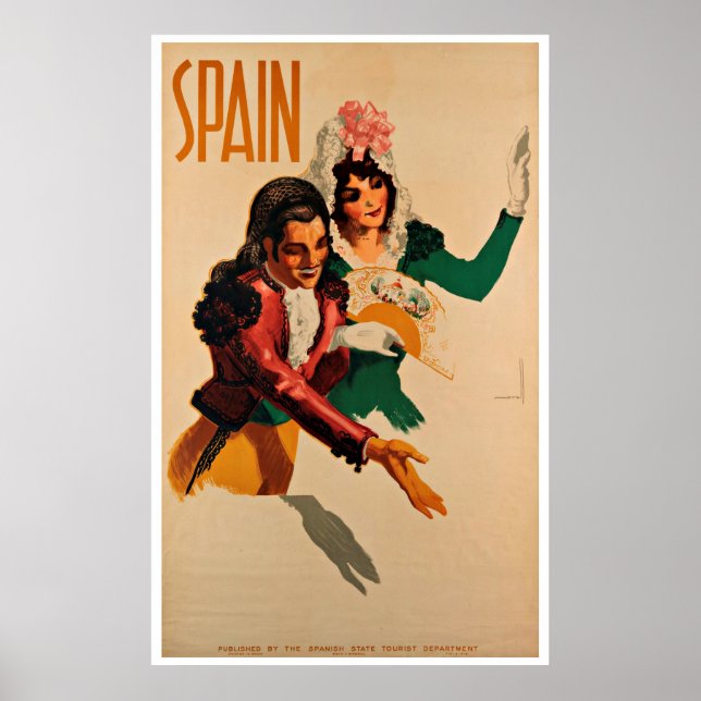 España: Posters de Viajes Vintage (Frente)