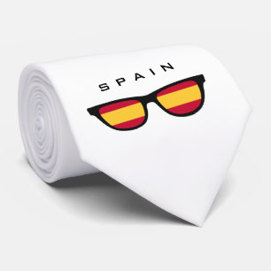 España sombras personalizado corbata de texto y co