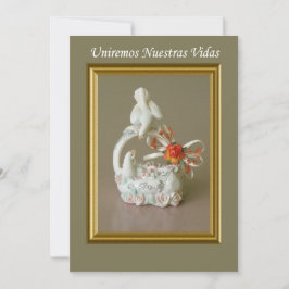 espanol del boda del invitacion