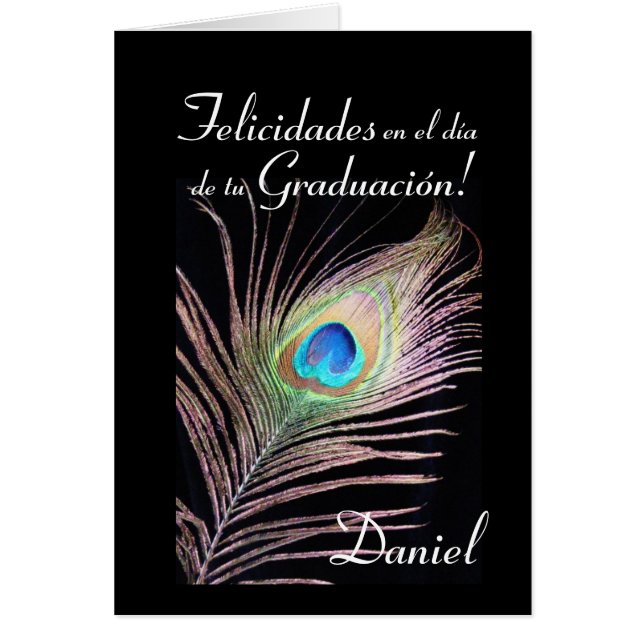 Español: Graduacion de Daniel (Frente)