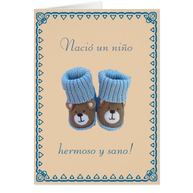 Español: ¡Nino de la O.N.U de Nacio! Nacimiento (Frente)