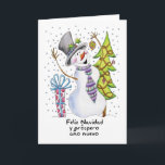 Español - Snowman - Feliz Snowman - Feliz Navidad<br><div class="desc">Español - Snowman - Feliz Snowman - Feliz Navidad</div>