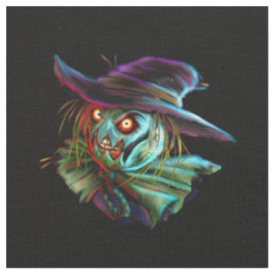 Espantapájaros de ScaryCrow con la tela de los