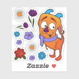 Esparce al monstruo, pegatina