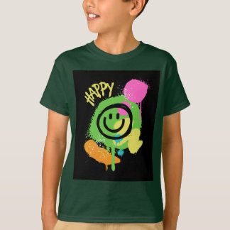 Esparcir la felicidad en camiseta