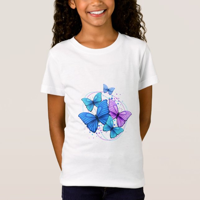 Esparkle & Shine: Colección de camisetas de Chicas (Anverso)