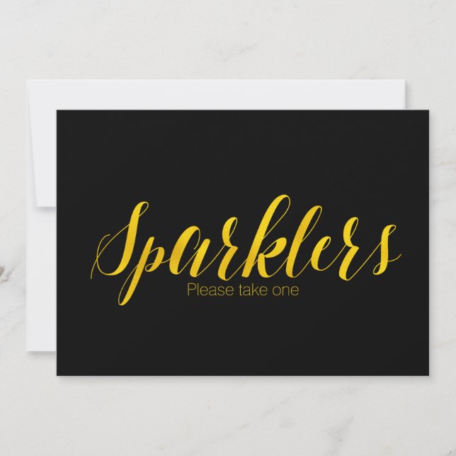 "Esparklers" Moda de Relieve metalizado dorado fal (Anverso)