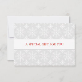 ESPECIAL DE NAVIDADES DE SNOWFLAKES DE BLANCO GRIS