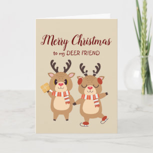 Especial Navidad Feliz Amigo Ciervo Mejor Regalo