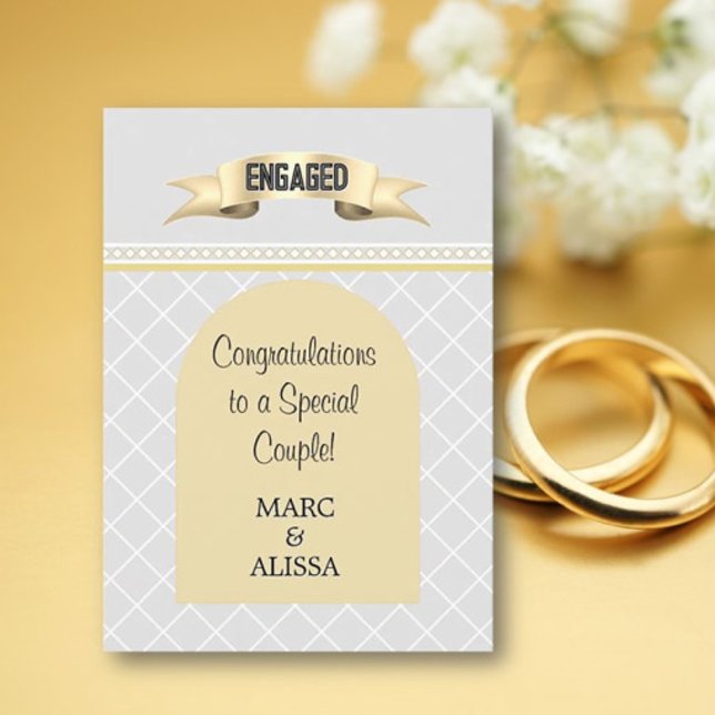 ¡Especial! Tarjeta de compromiso personalizada (Subido por el creador)