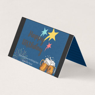 Especial tarjeta de papá de cumpleaños feliz para