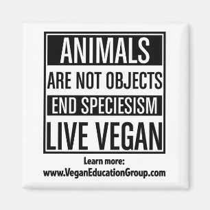 Especialidades del imán vegan - Los animales no so