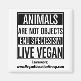 Especialidades del imán vegan - Los animales no so