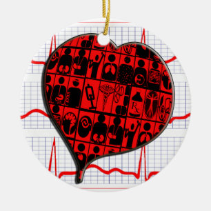 ESPECIALIDADES MÉDICAS DEL ORNAMENTO - CORAZÓN -