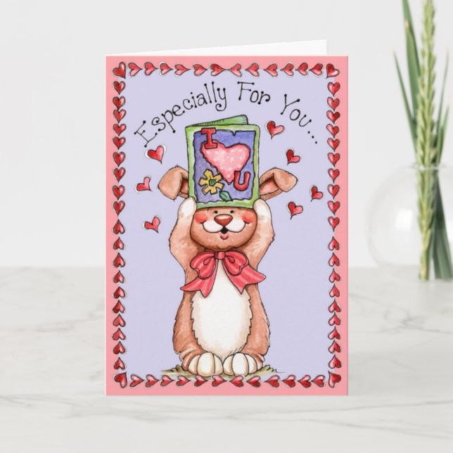 Especialmente para ti - Tarjeta de felicitación (Anverso)