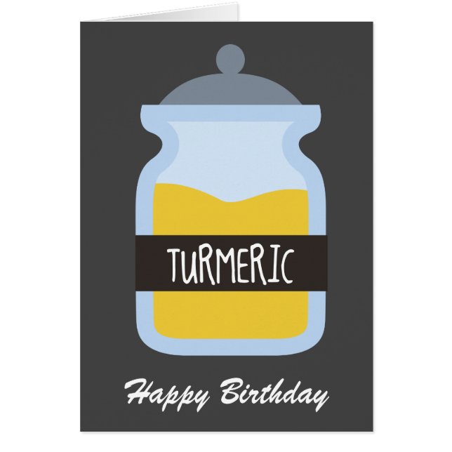 Especie amarilla tumerica (Frente)