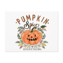 Especie de calabaza, postal de la colección de Hal